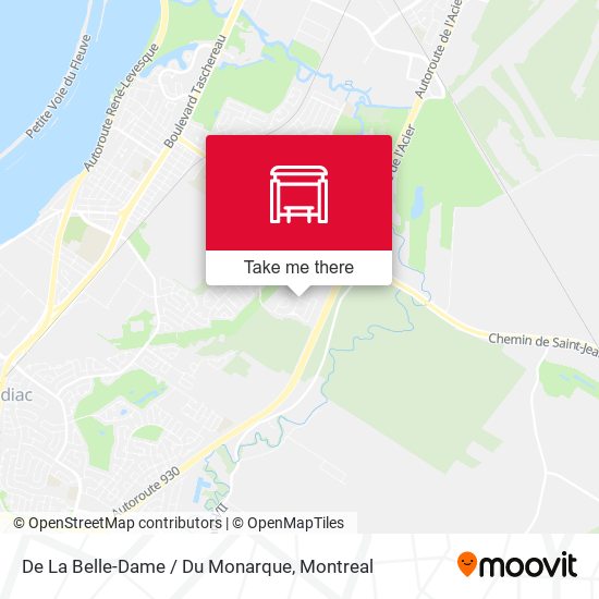 De La Belle-Dame / Du Monarque map