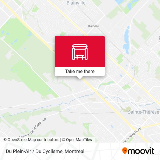 Du Plein-Air / Du Cyclisme map