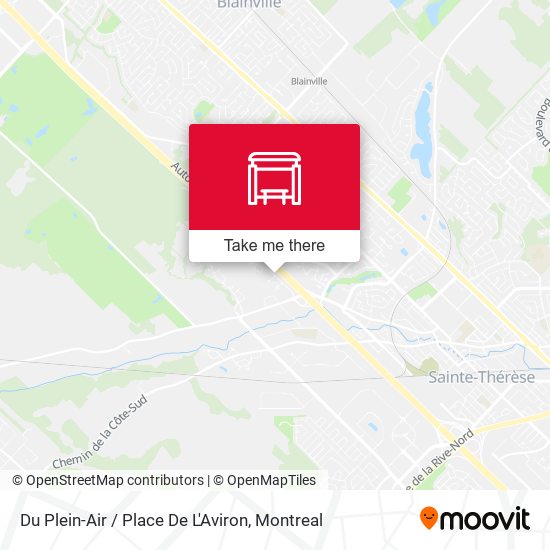 Du Plein-Air / Place De L'Aviron map