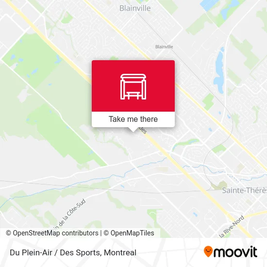 Du Plein-Air / Des Sports map