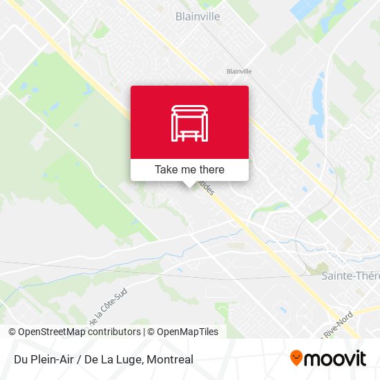 Du Plein-Air / De La Luge map