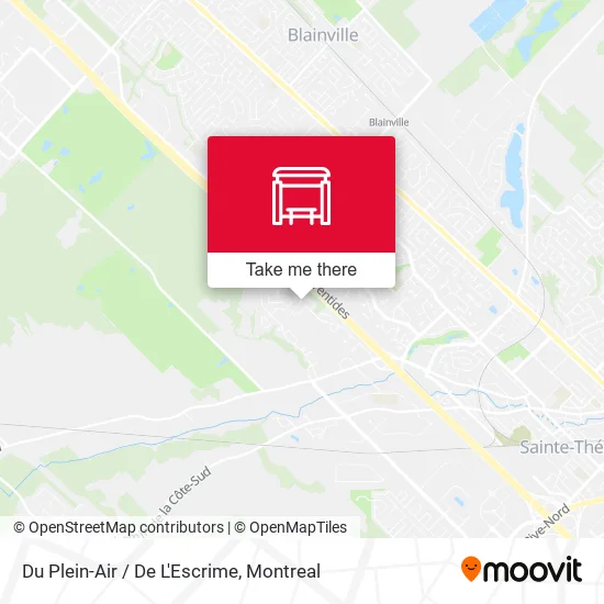 Du Plein-Air / De L'Escrime map