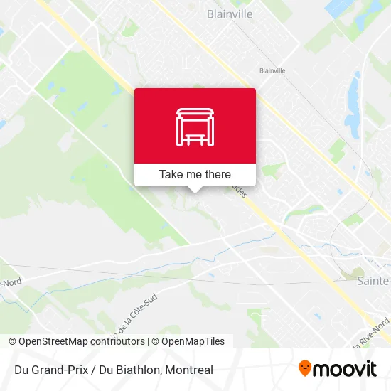 Du Grand-Prix / Du Biathlon map