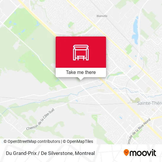 Du Grand-Prix / De Silverstone map