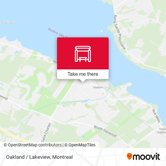 Oakland / Lakeview map