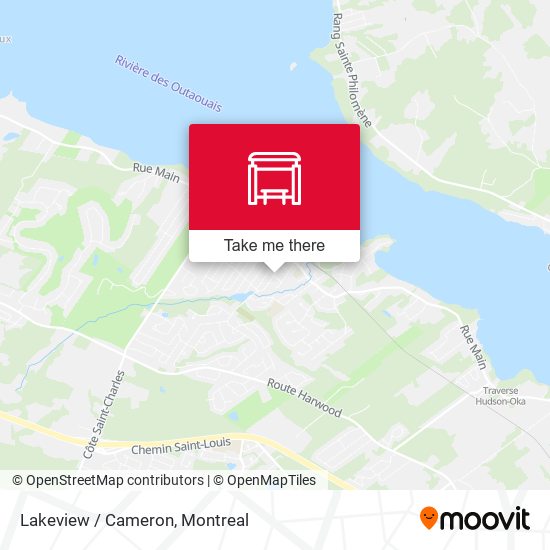 Lakeview / Cameron map