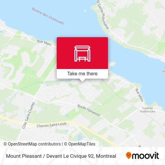 Mount Pleasant / Devant Le Civique 92 map