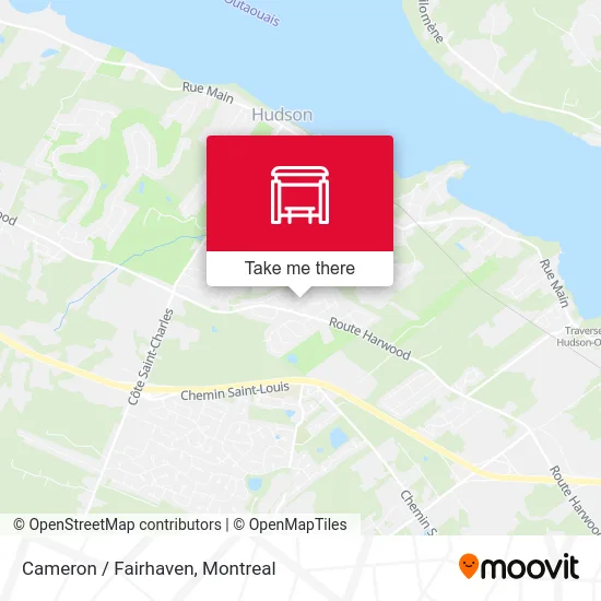 Cameron / Fairhaven map