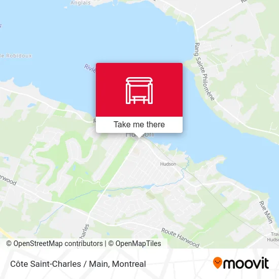 Côte Saint-Charles / Main map