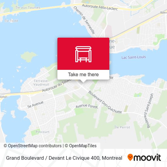 Grand Boulevard / Devant Le Civique 400 map