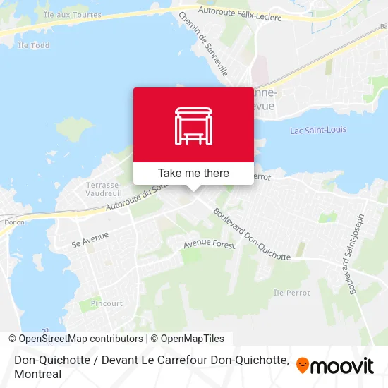 Don-Quichotte / Devant Le Carrefour Don-Quichotte map