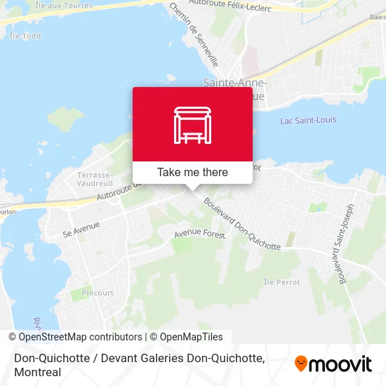 Don-Quichotte / Devant Galeries Don-Quichotte map