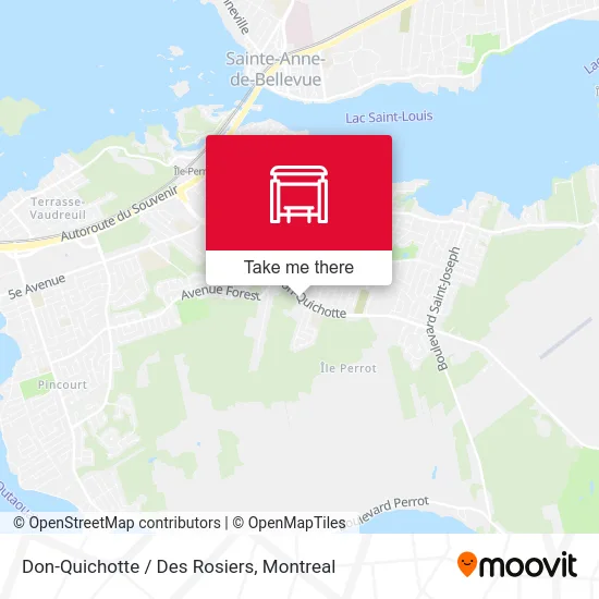 Don-Quichotte / Des Rosiers map