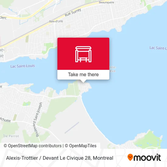 Alexis-Trottier / Devant Le Civique 28 map