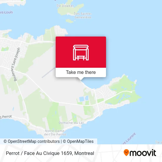 Perrot / Face Au Civique 1659 map