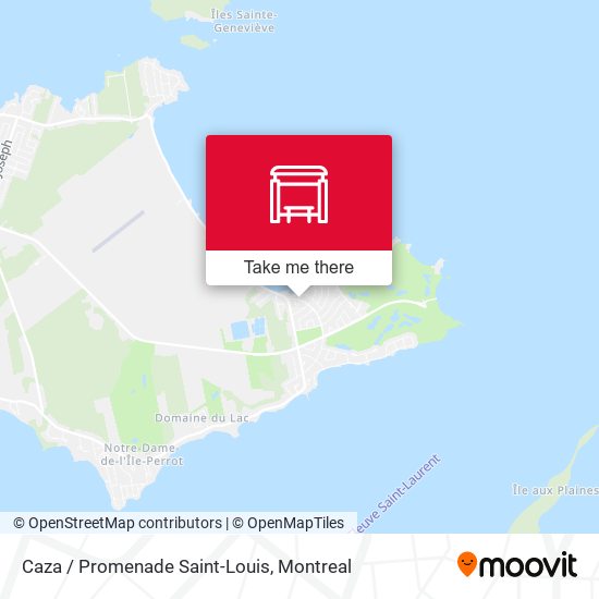 Caza / Promenade Saint-Louis map