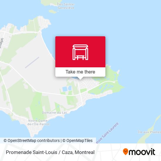 Promenade Saint-Louis / Caza map