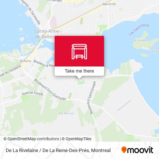 De La Rivelaine / De La Reine-Des-Prés map