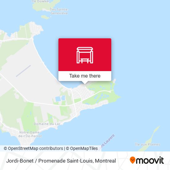 Jordi-Bonet / Promenade Saint-Louis map