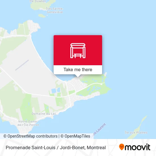 Promenade Saint-Louis / Jordi-Bonet map