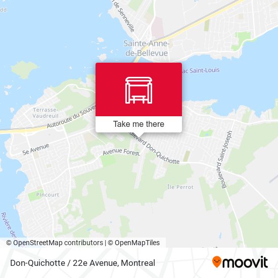 Don-Quichotte / 22e Avenue map