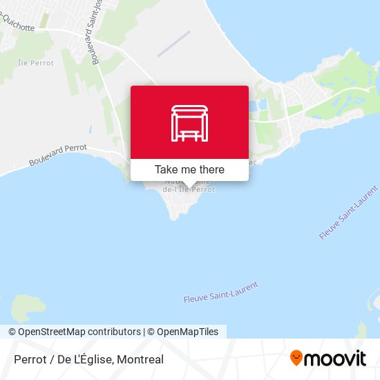 Perrot / De L'Église map