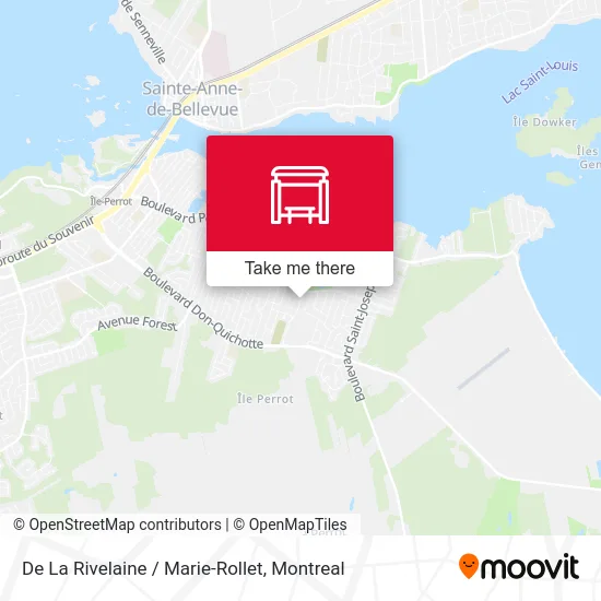 De La Rivelaine / Marie-Rollet map