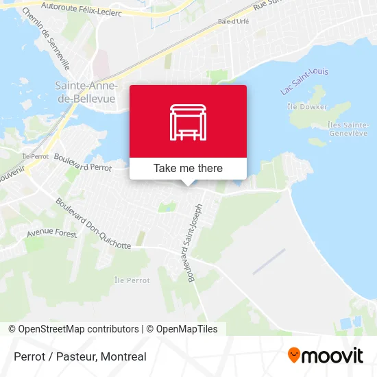 Perrot / Pasteur map