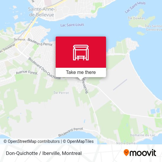 Don-Quichotte / Iberville map