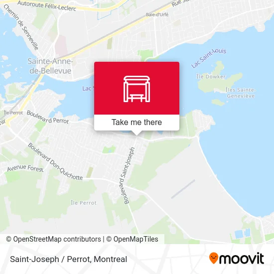 Saint-Joseph / Perrot map