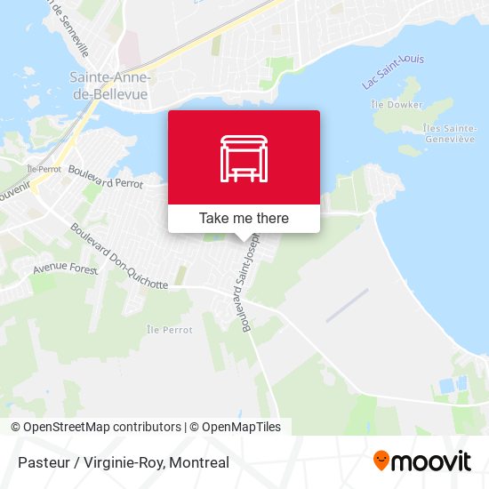 Pasteur / Virginie-Roy map