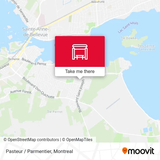 Pasteur / Parmentier map