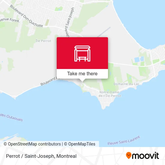 Perrot / Saint-Joseph map