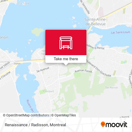 Renaissance / Radisson map