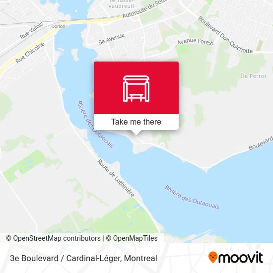 3e Boulevard / Cardinal-Léger map