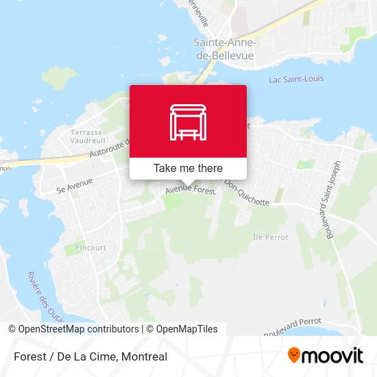 Forest / De La Cime map