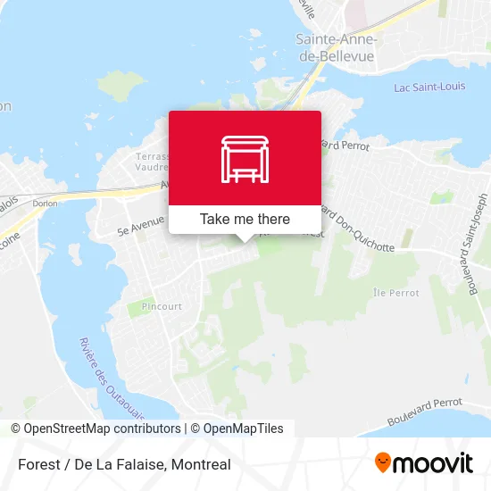 Forest / De La Falaise map