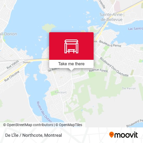 De L'Île / Northcote map