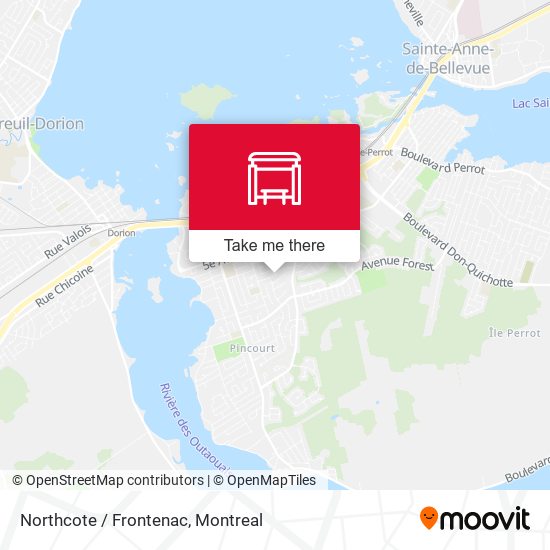 Northcote / Frontenac map