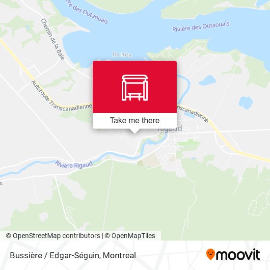 Bussière / Edgar-Séguin map