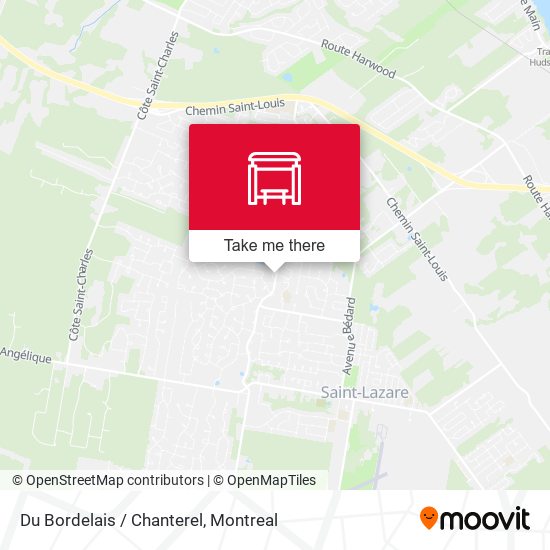 Du Bordelais / Chanterel map