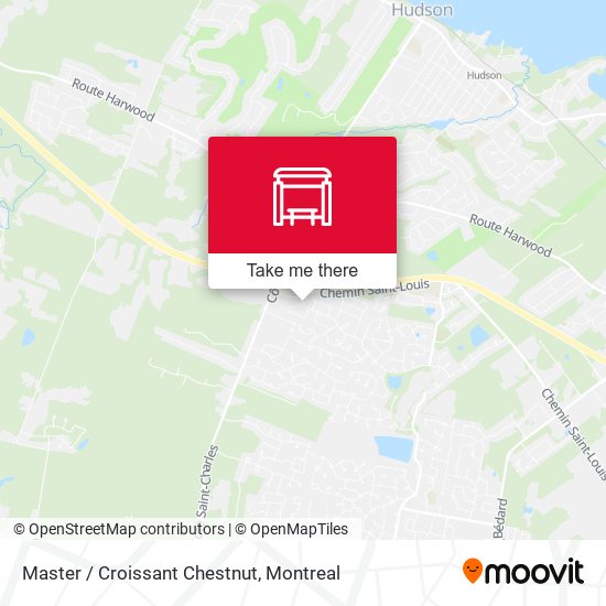 Master / Croissant  Chestnut map