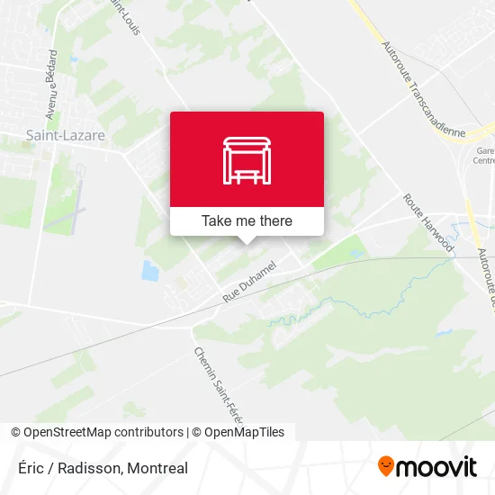 Éric / Radisson map