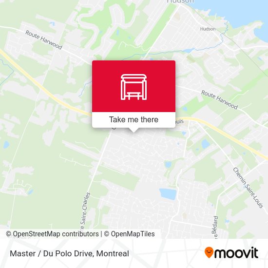 Master / Du Polo Drive map