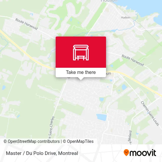 Master / Du Polo Drive map