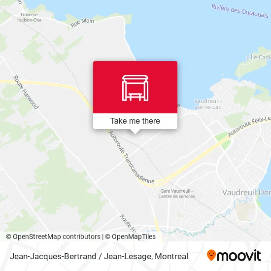 Jean-Jacques-Bertrand / Jean-Lesage map