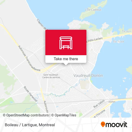 Boileau / Lartigue map