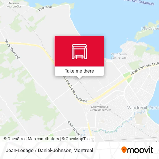 Jean-Lesage / Daniel-Johnson map