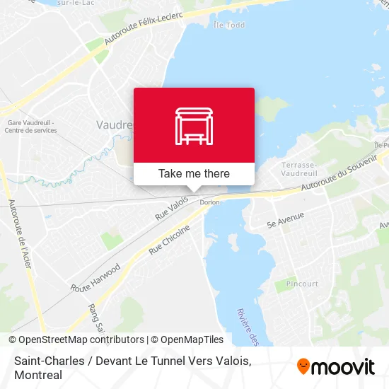 Saint-Charles / Devant Le Tunnel Vers Valois map