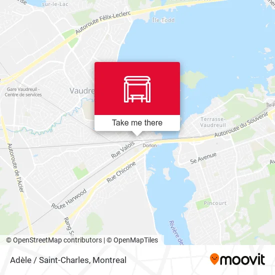Adèle / Saint-Charles map